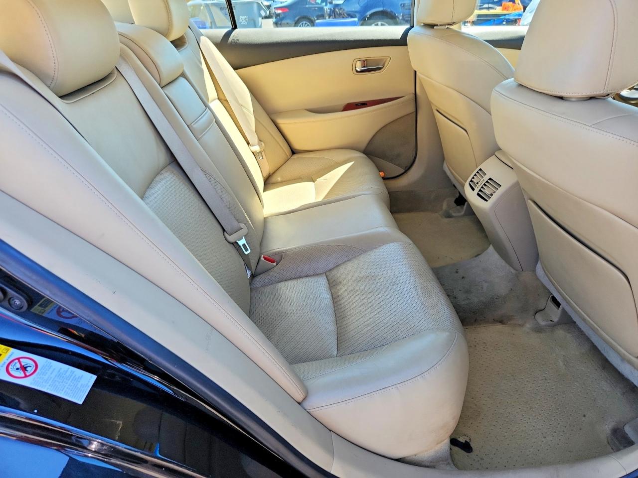 2007 Lexus Es 350 Black vin: JTHBJ46G472053637