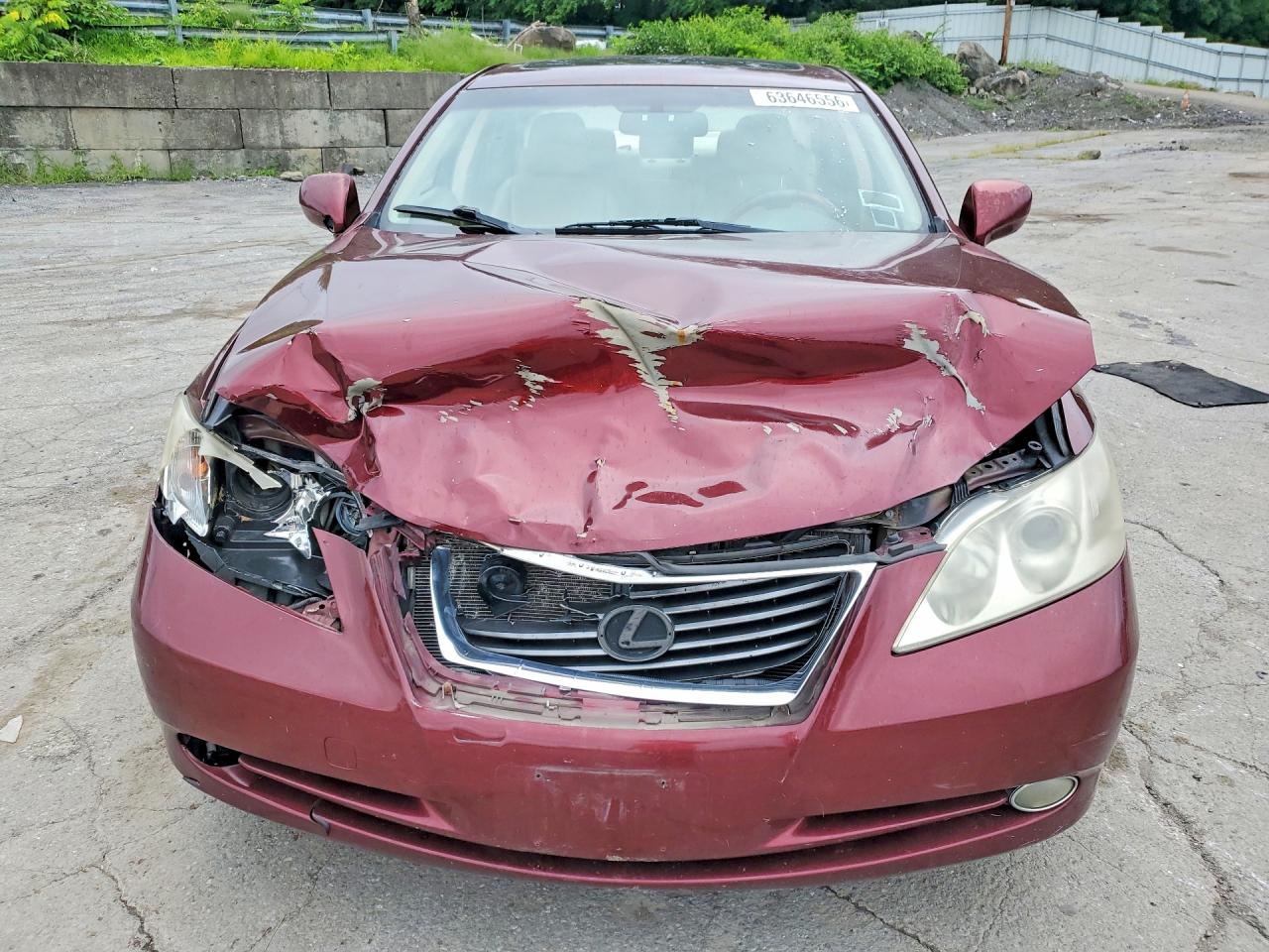 2007 Lexus Es 350 Red vin: JTHBJ46G472055663