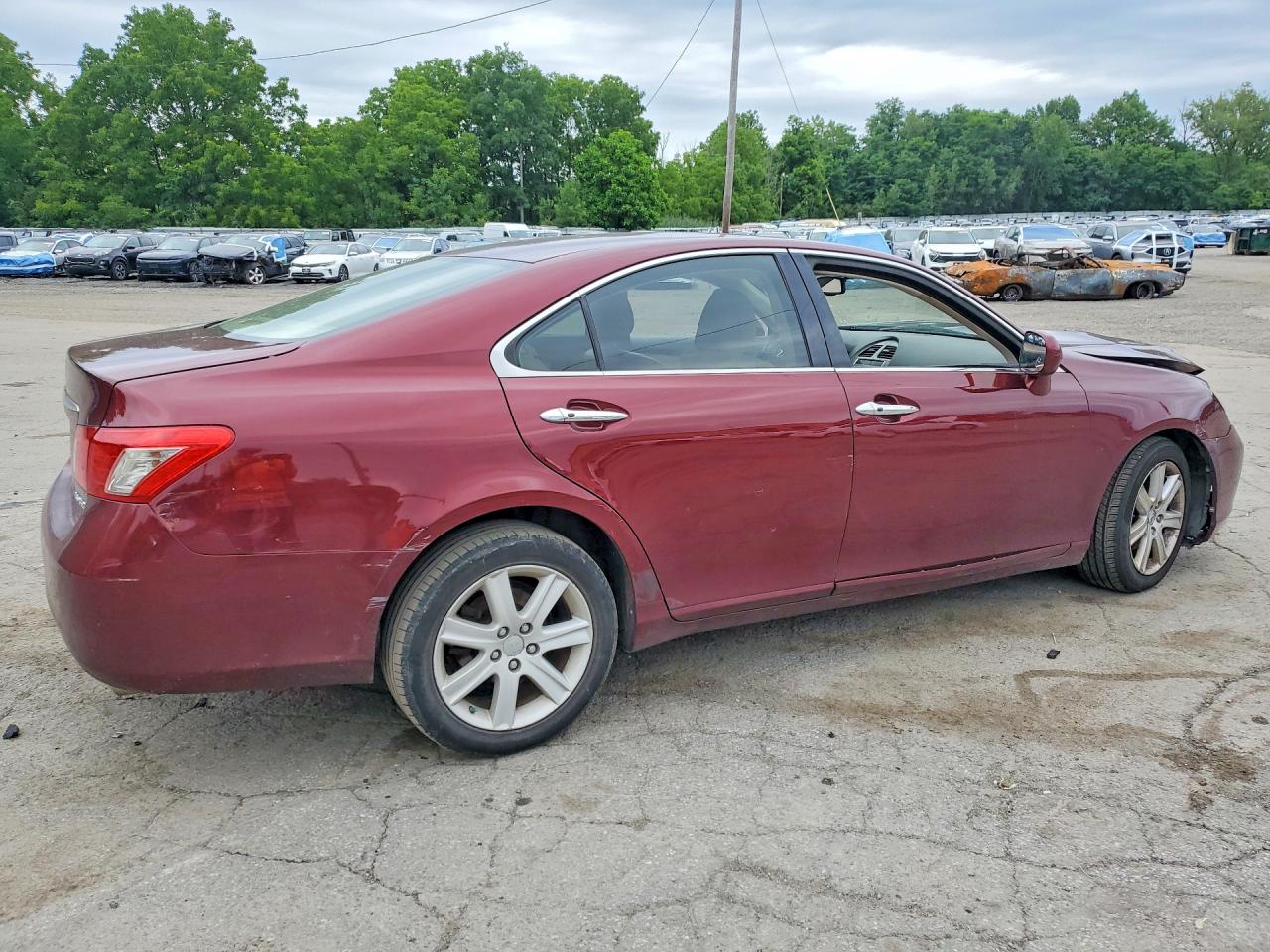 2007 Lexus Es 350 Red vin: JTHBJ46G472055663