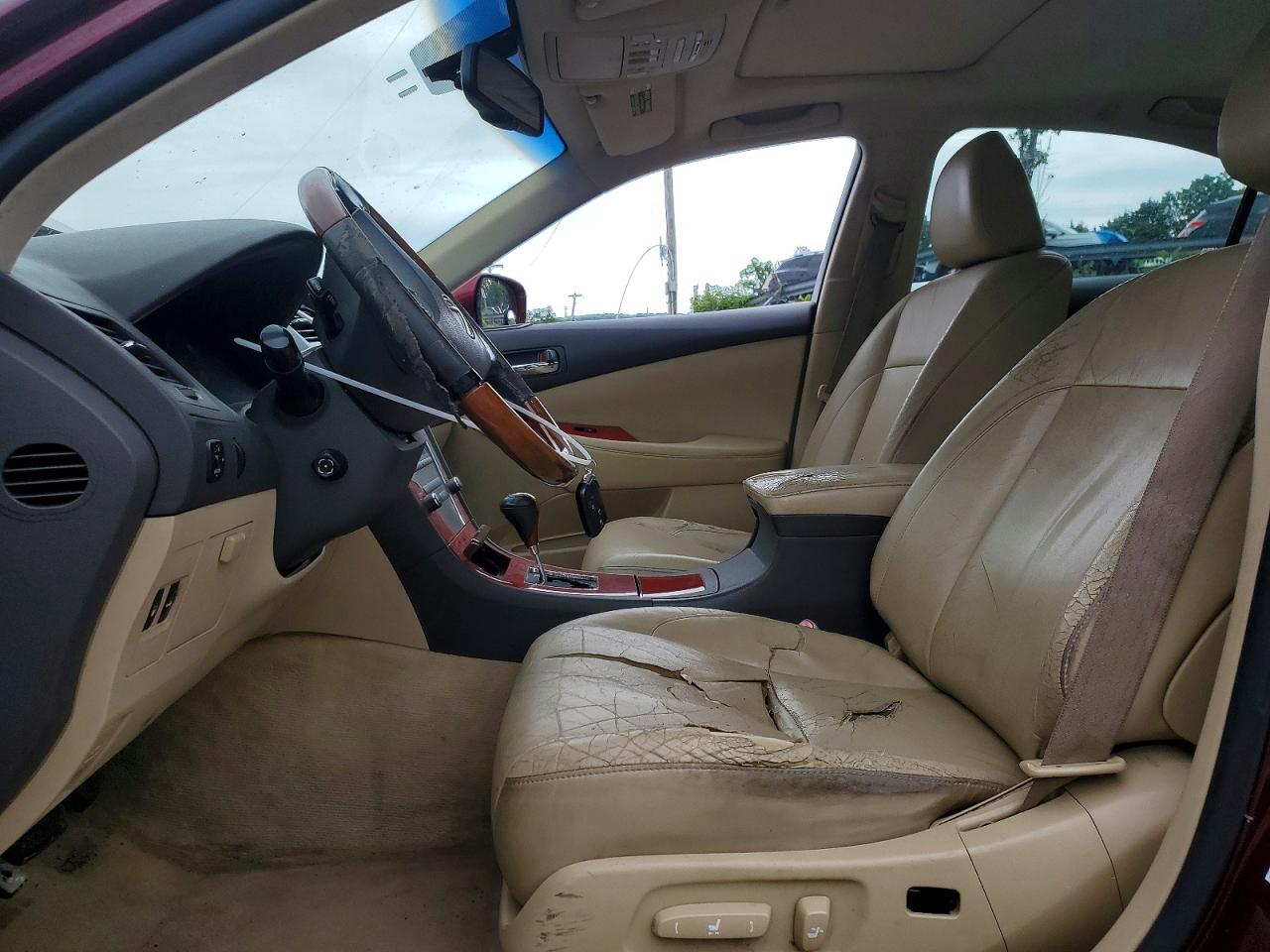 2007 Lexus Es 350 Red vin: JTHBJ46G472055663