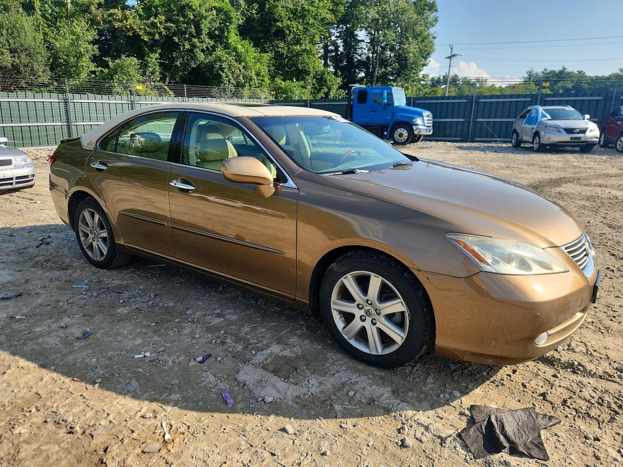 2007 Lexus Es 350 Gold vin: JTHBJ46G472064279