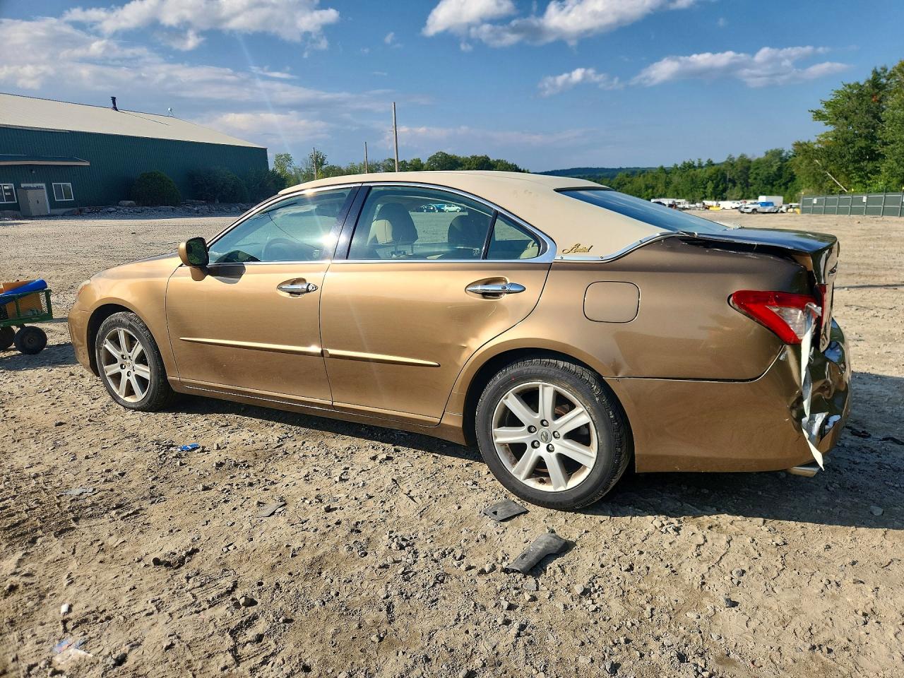 2007 Lexus Es 350 Gold vin: JTHBJ46G472064279