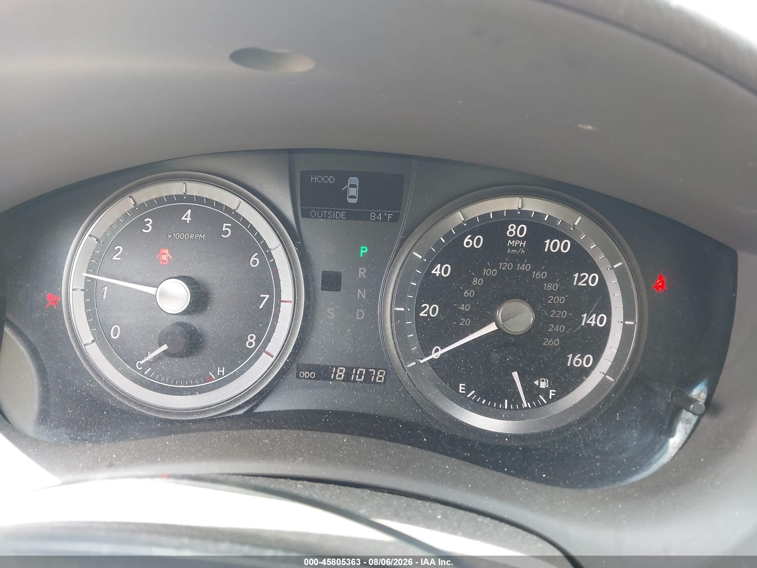 2007 Lexus Es 350   Красный vin: JTHBJ46G472067991