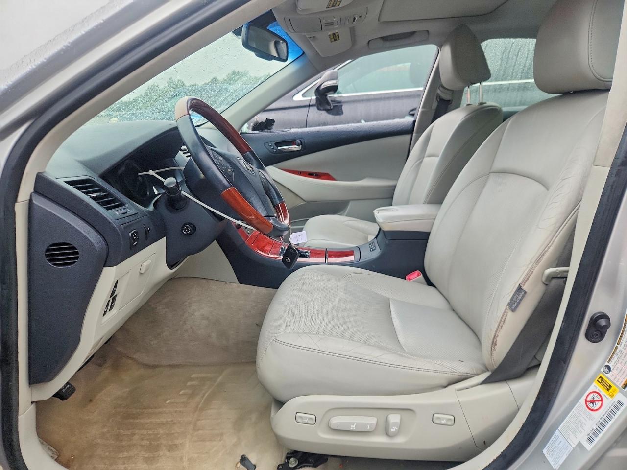 2007 Lexus Es 350 Silver vin: JTHBJ46G472069000