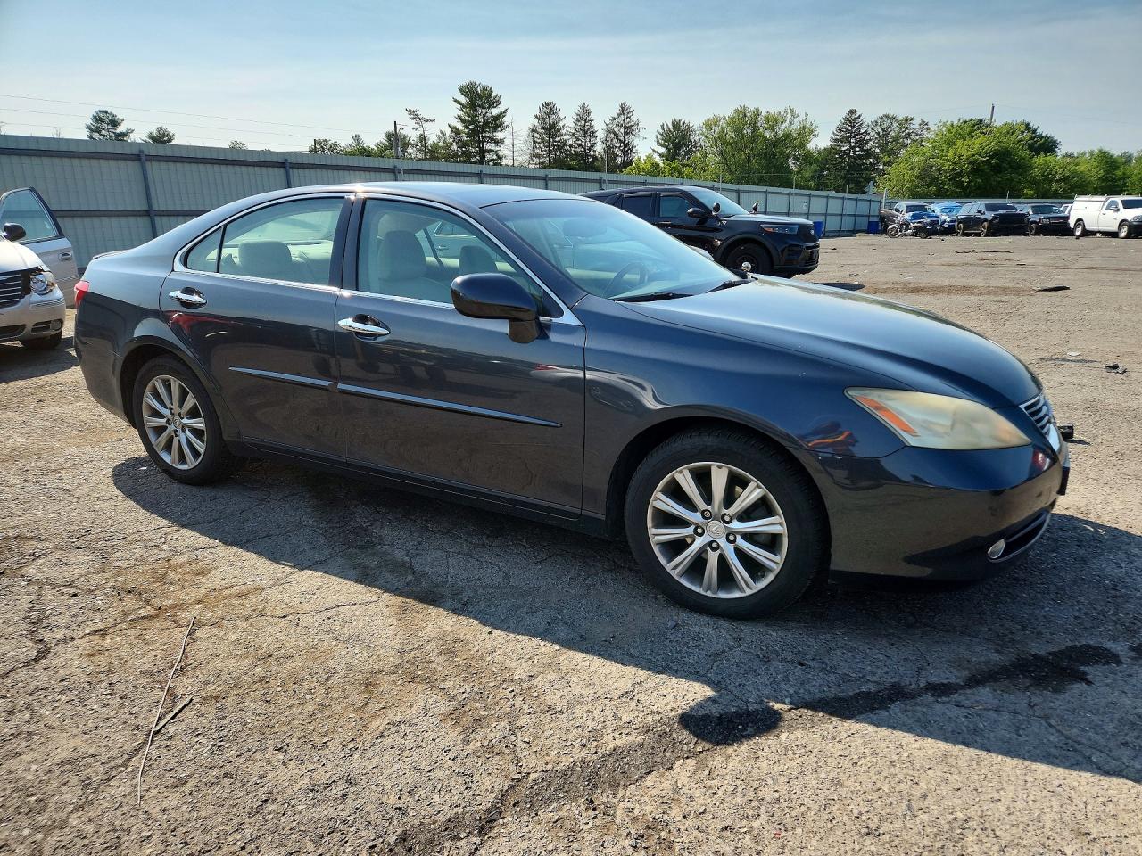 2007 Lexus Es 350 Gray vin: JTHBJ46G472073452
