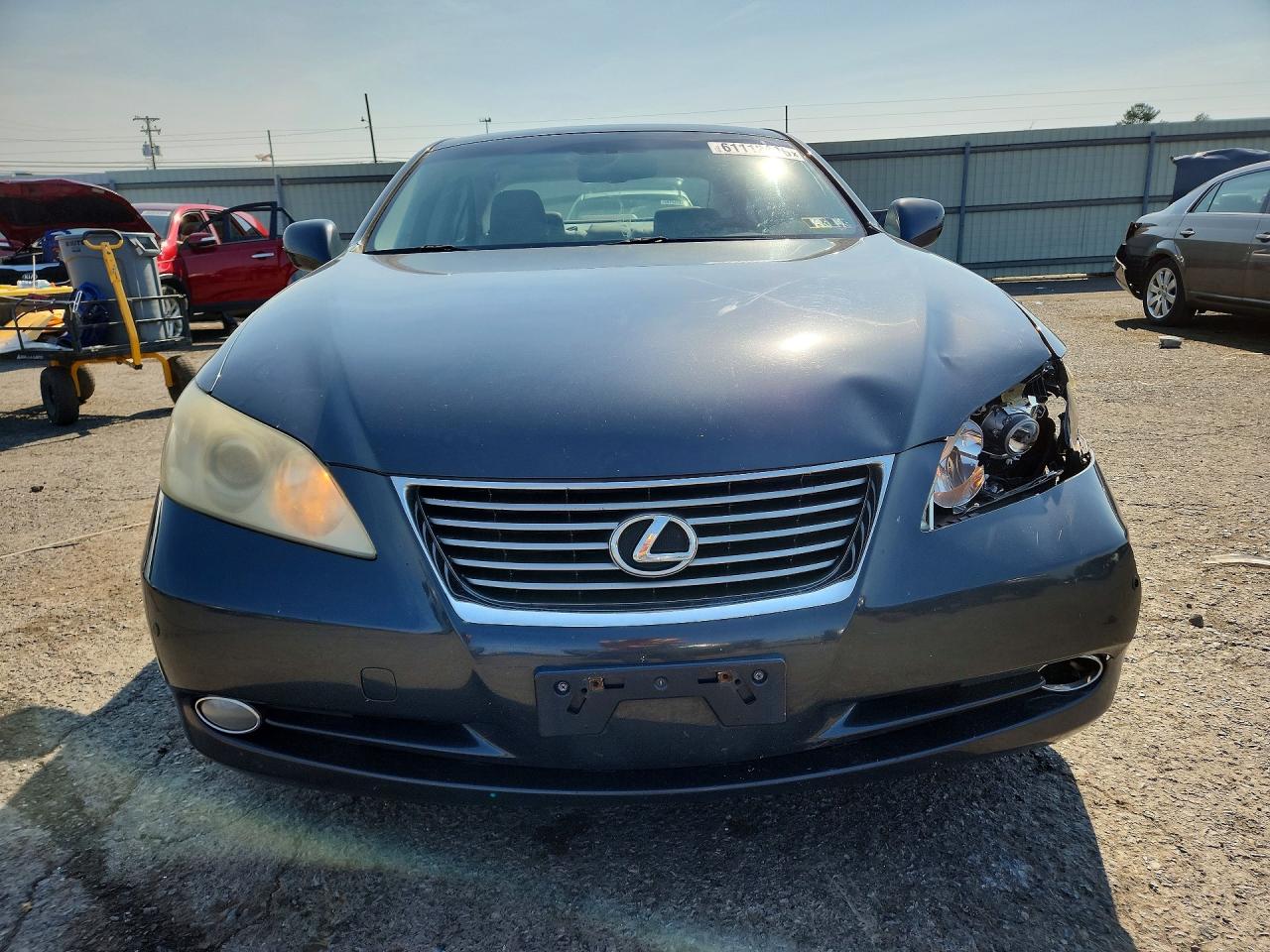 2007 Lexus Es 350 Gray vin: JTHBJ46G472073452