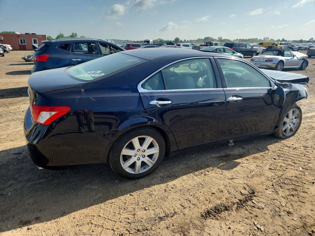 2007 Lexus Es 350 Blue vin: JTHBJ46G472081244