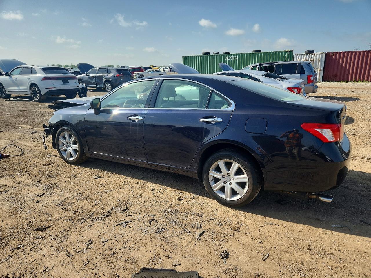 2007 Lexus Es 350 Blue vin: JTHBJ46G472081244