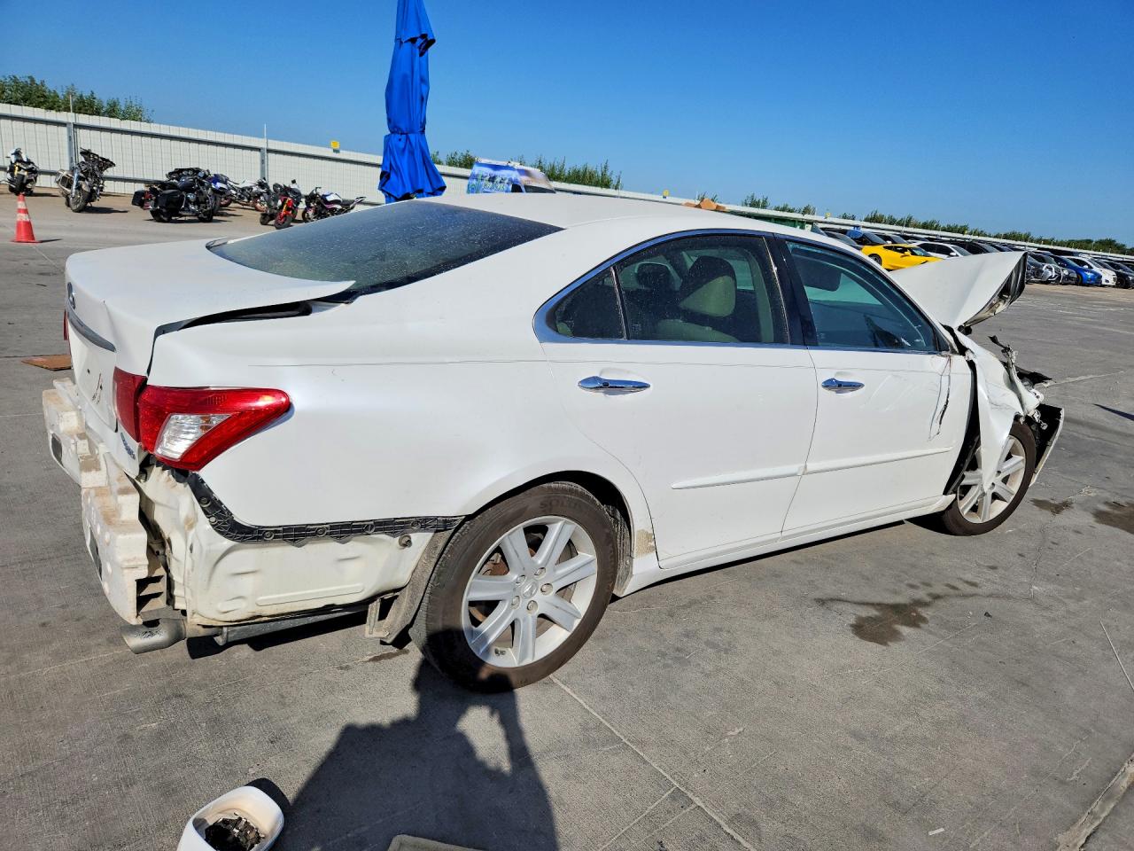 2007 Lexus Es 350 Белый vin: JTHBJ46G472083172