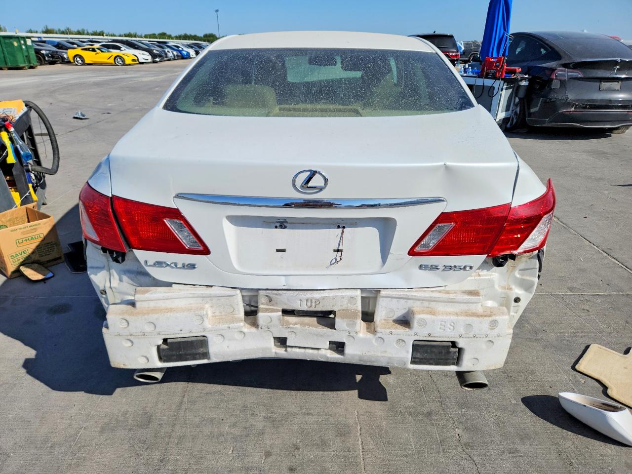 2007 Lexus Es 350 Белый vin: JTHBJ46G472083172