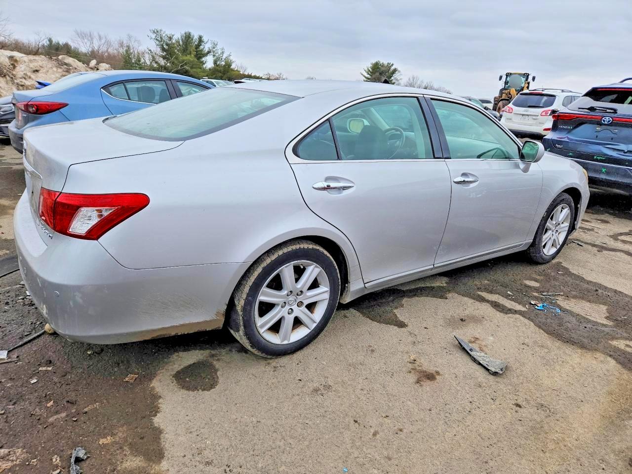 2007 Lexus Es 350 Silver vin: JTHBJ46G472087352