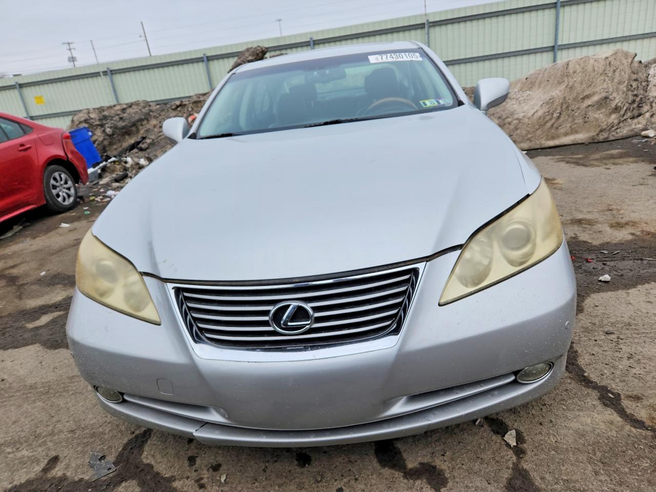 2007 Lexus Es 350 Silver vin: JTHBJ46G472087352