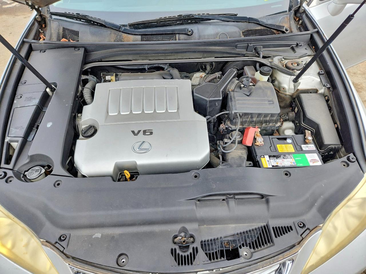 2007 Lexus Es 350 Silver vin: JTHBJ46G472087352
