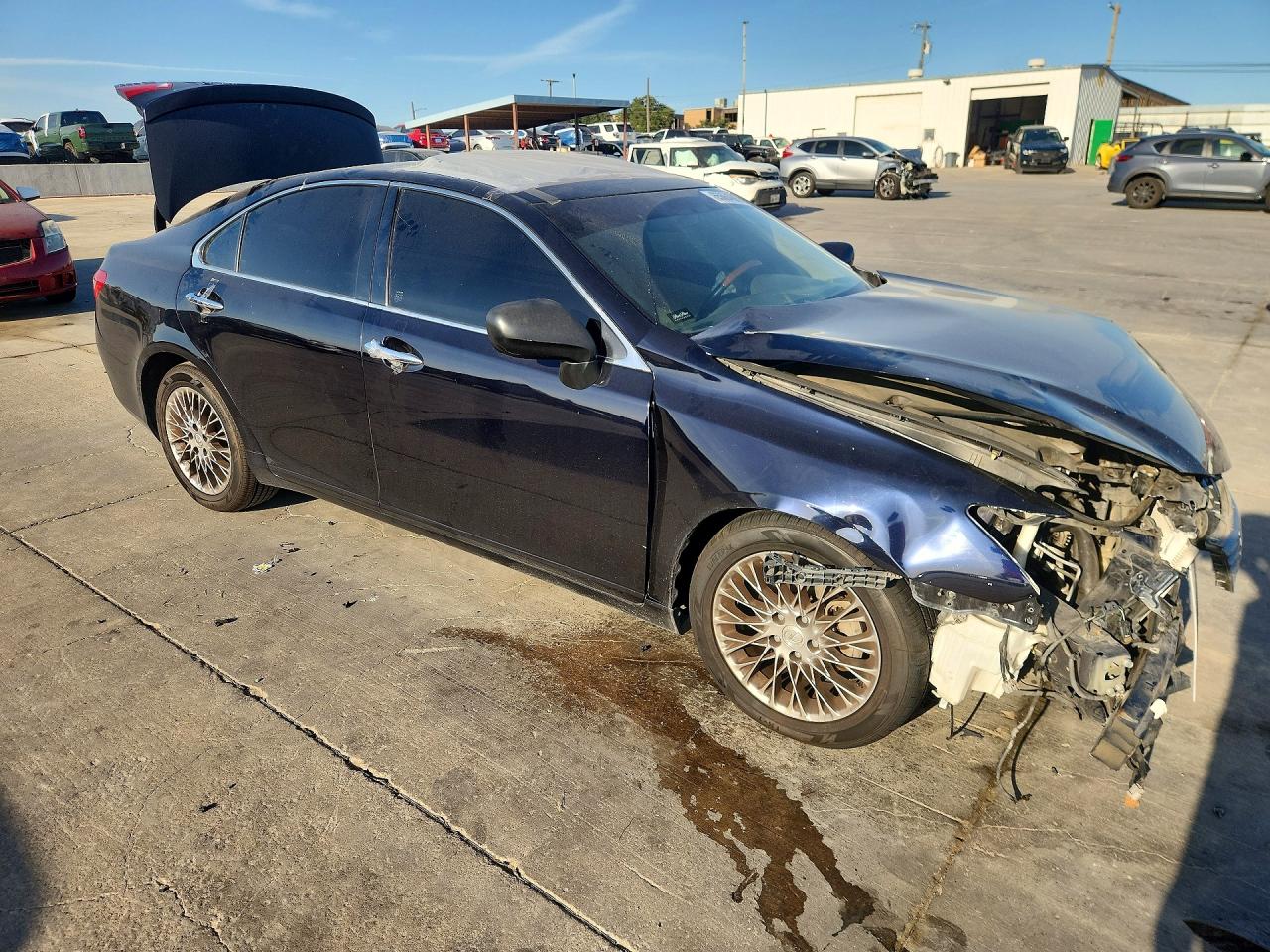 2007 Lexus Es 350 Blue vin: JTHBJ46G472095659