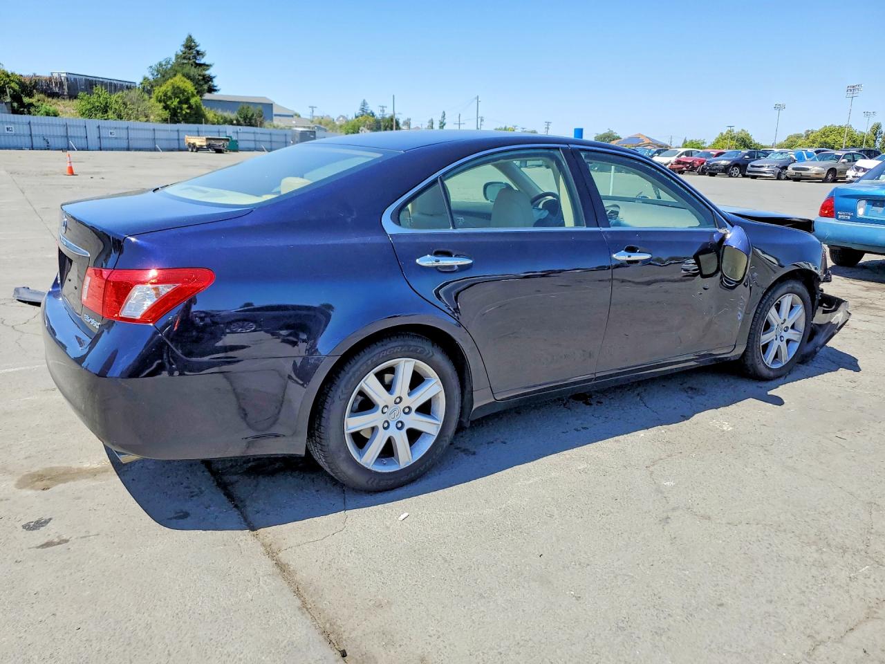 2007 Lexus Es 350 Blue vin: JTHBJ46G472098593