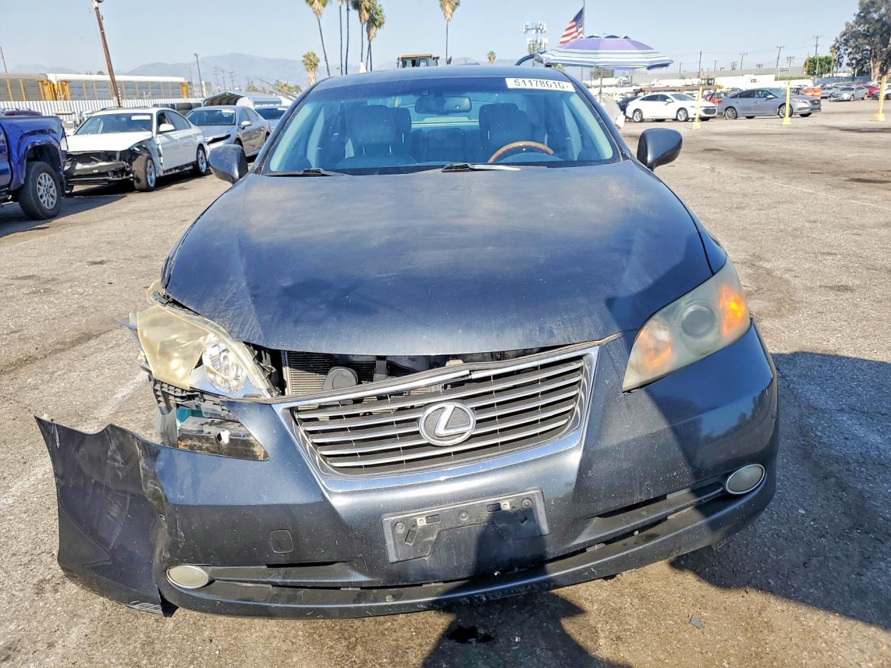 2007 Lexus Es 350 Charcoal vin: JTHBJ46G472105459