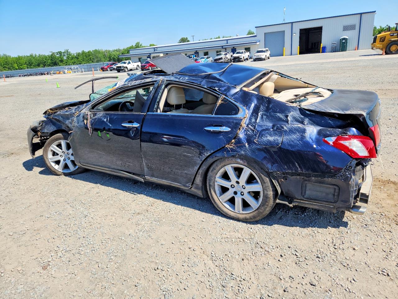 2007 Lexus Es 350 Blue vin: JTHBJ46G472106207