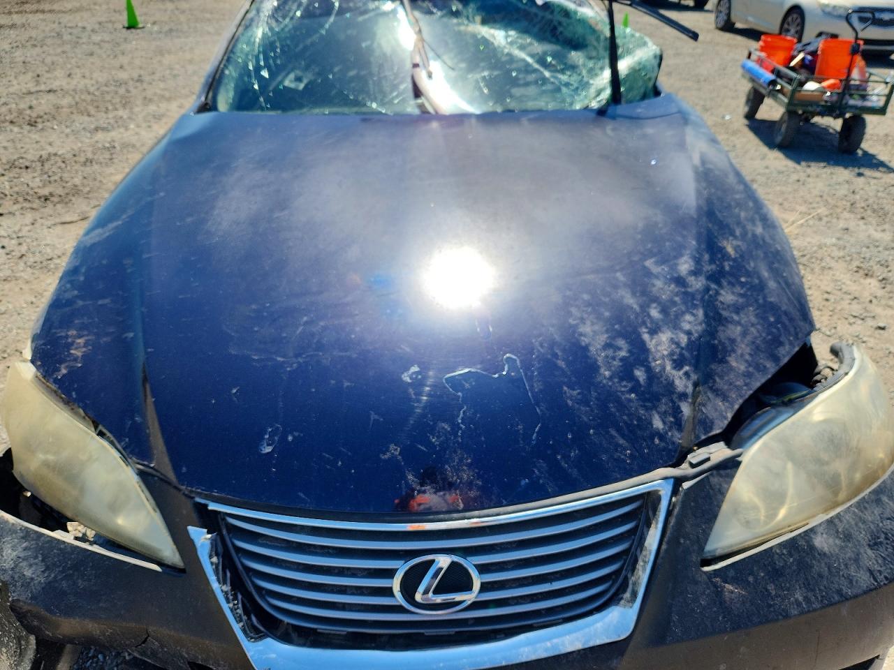 2007 Lexus Es 350 Blue vin: JTHBJ46G472106207