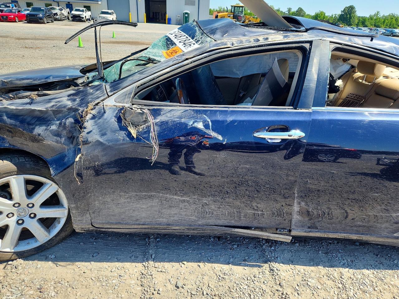 2007 Lexus Es 350 Blue vin: JTHBJ46G472106207