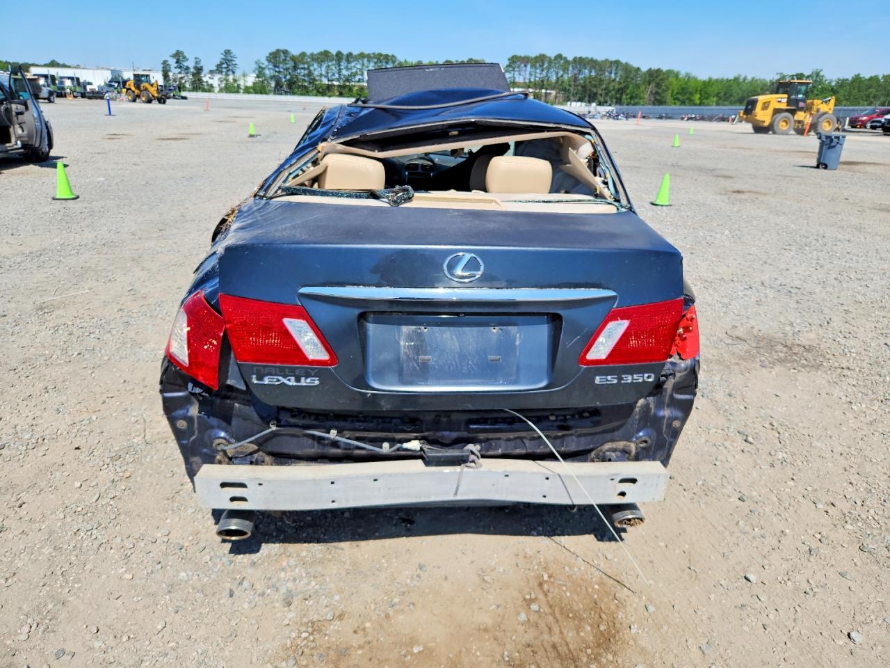 2007 Lexus Es 350 Blue vin: JTHBJ46G472106207
