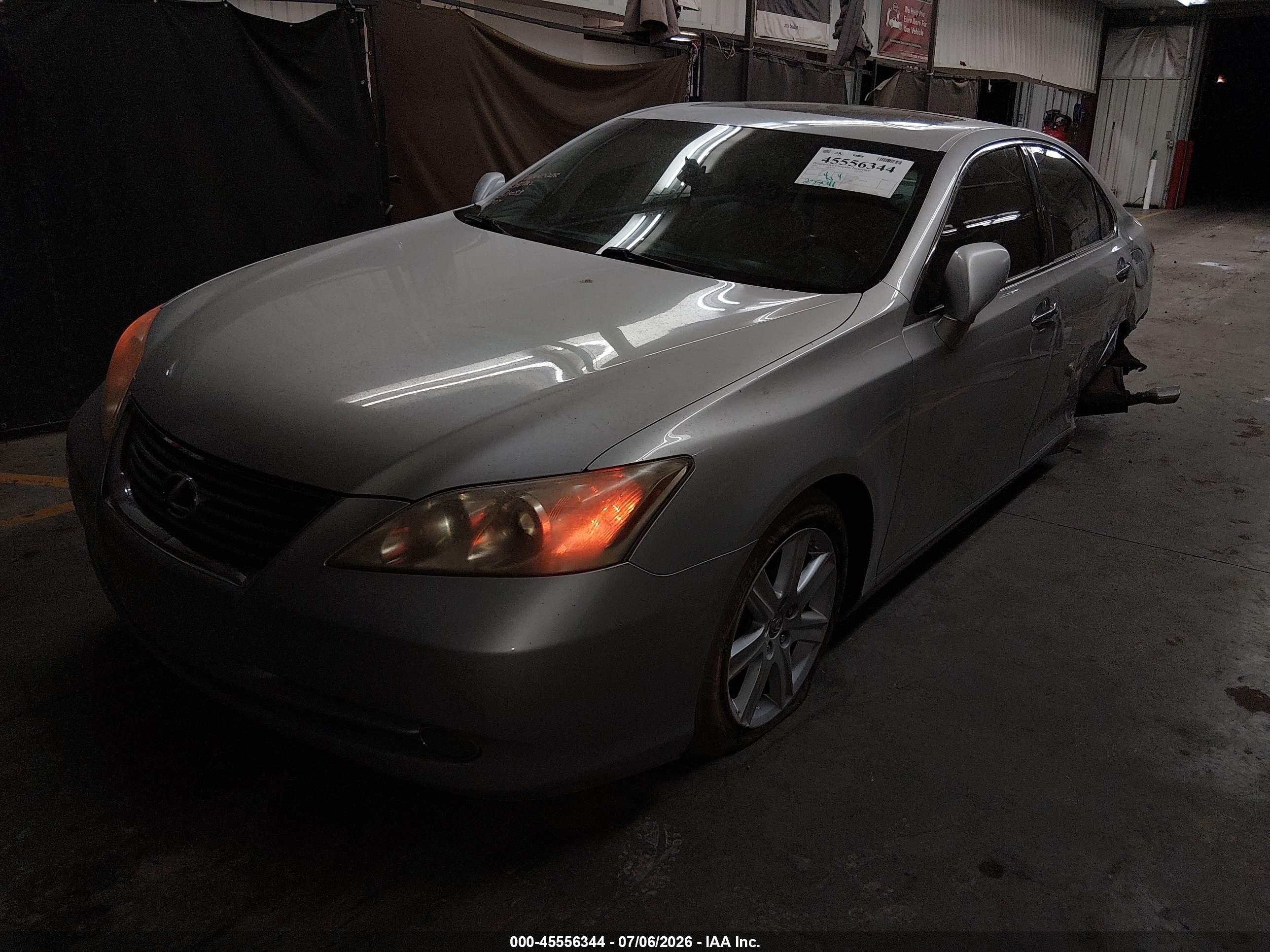 2007 Lexus Es 350   Gray vin: JTHBJ46G472107907