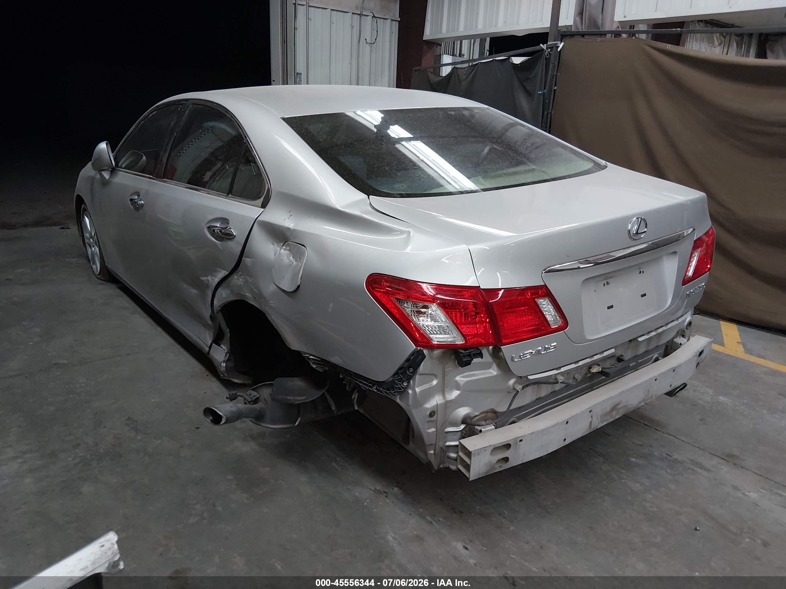 2007 Lexus Es 350   Gray vin: JTHBJ46G472107907