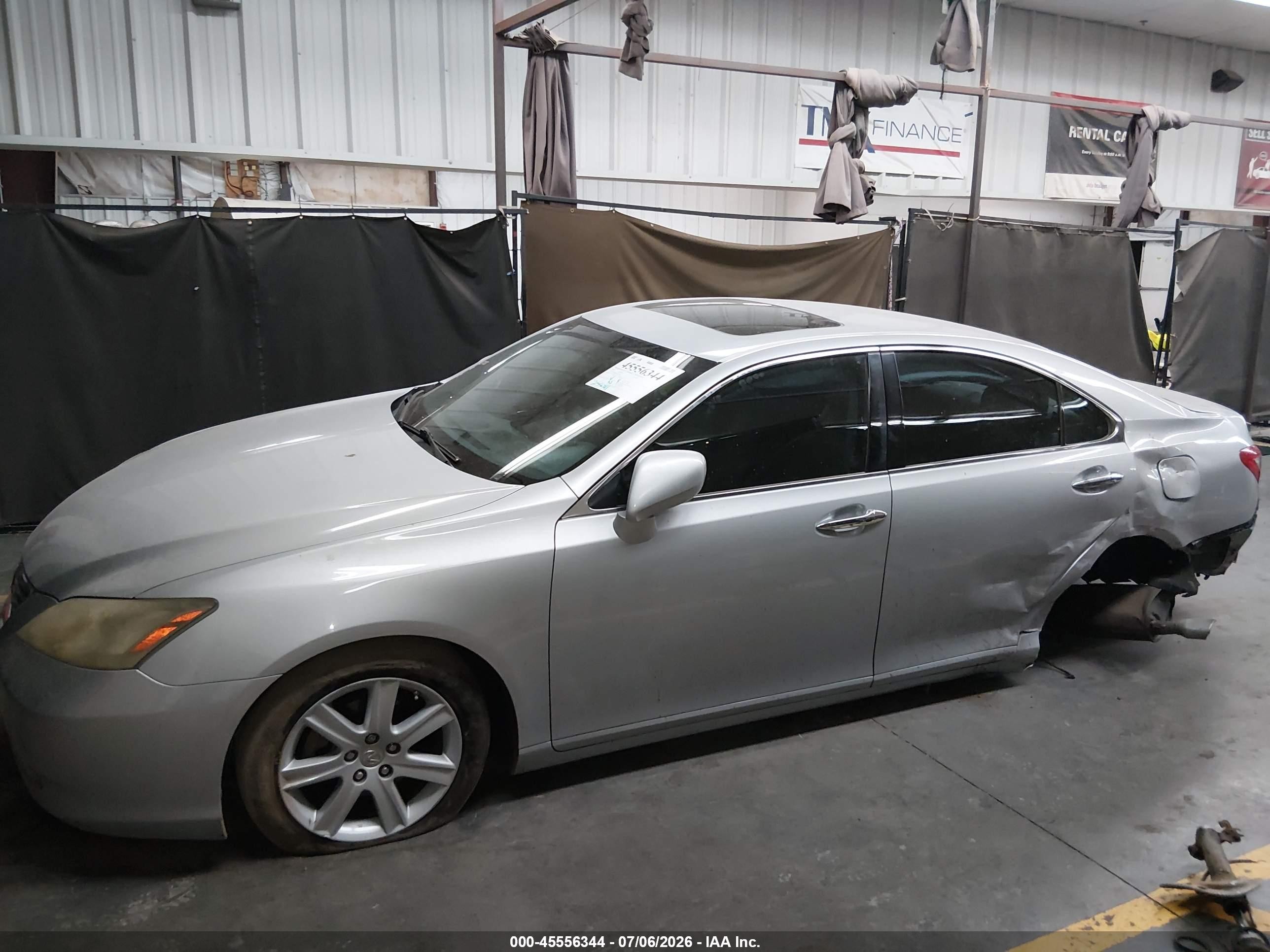 2007 Lexus Es 350   Gray vin: JTHBJ46G472107907