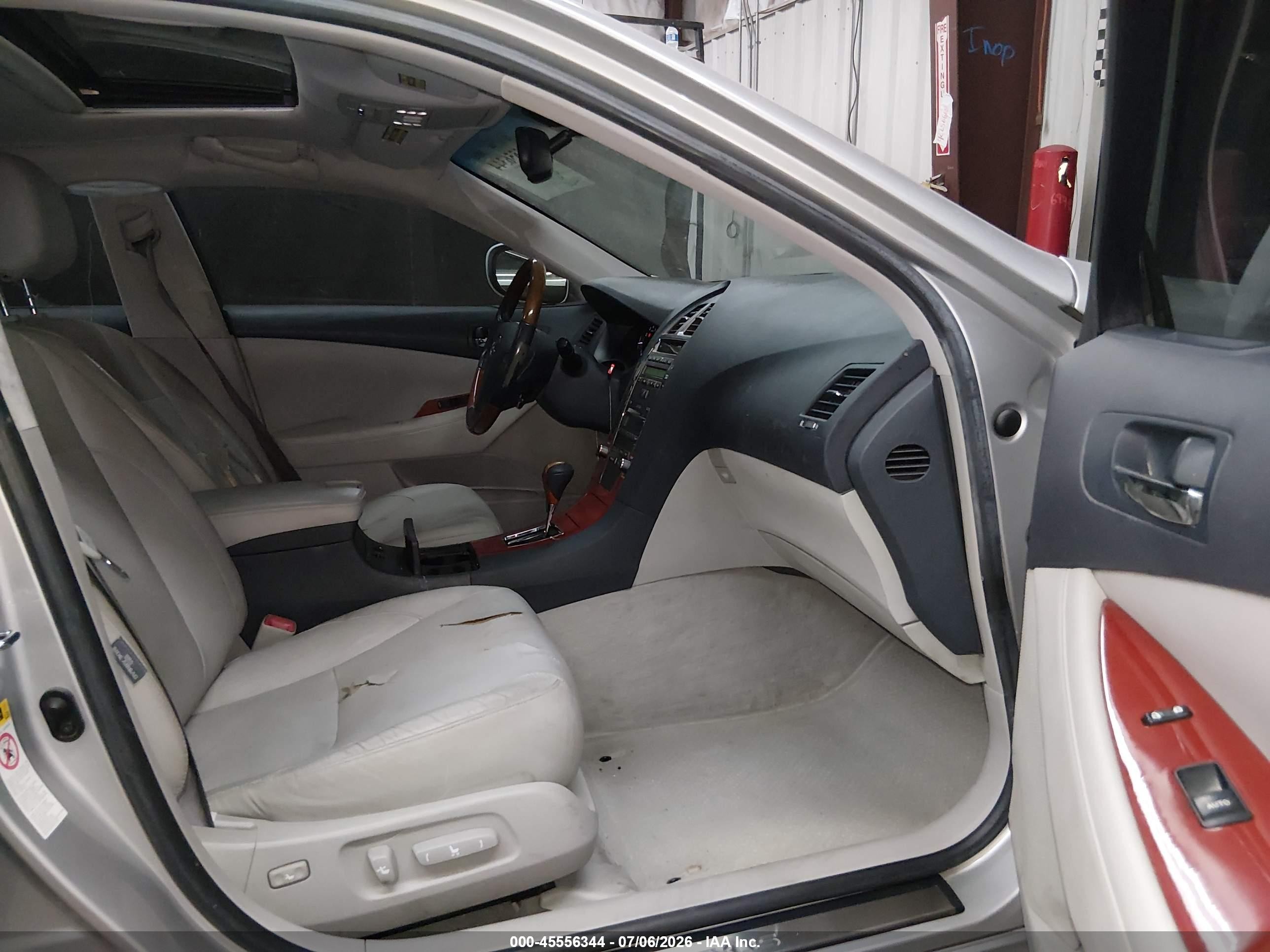 2007 Lexus Es 350   Gray vin: JTHBJ46G472107907