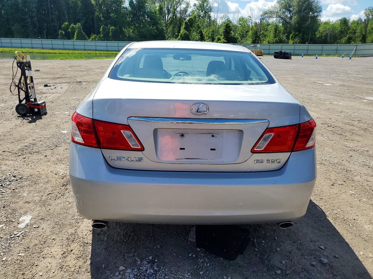 2007 Lexus Es 350 Silver vin: JTHBJ46G472117921