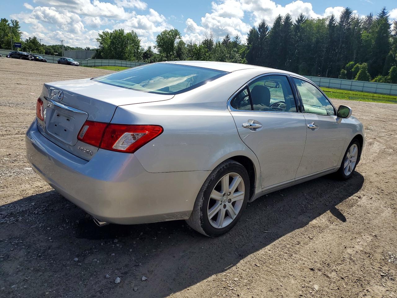 2007 Lexus Es 350 Silver vin: JTHBJ46G472117921