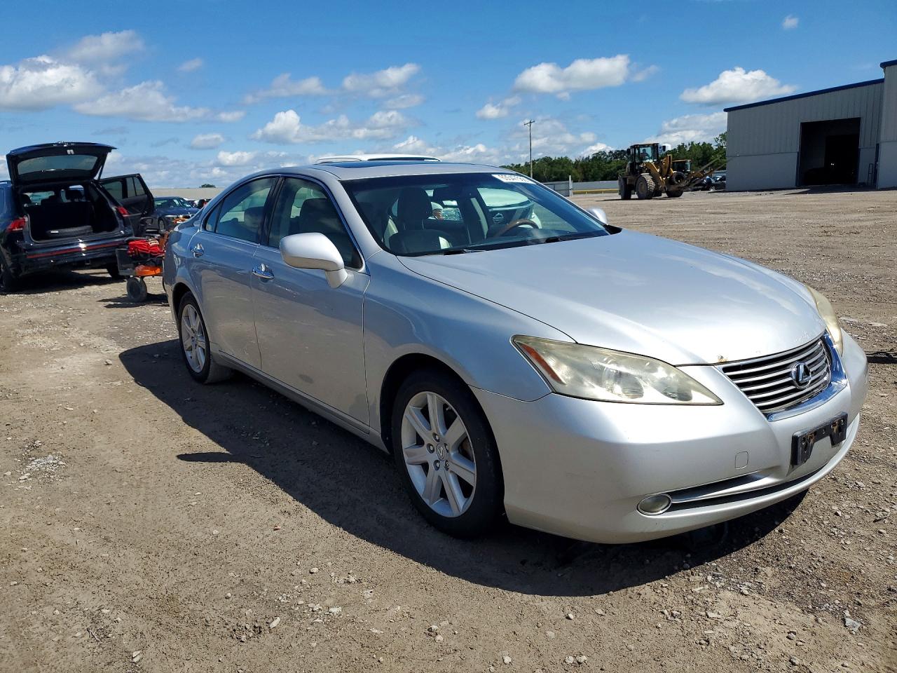 2007 Lexus Es 350 Silver vin: JTHBJ46G472117921
