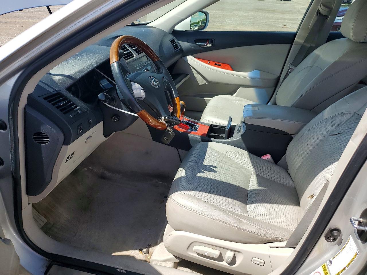 2007 Lexus Es 350 Silver vin: JTHBJ46G472117921