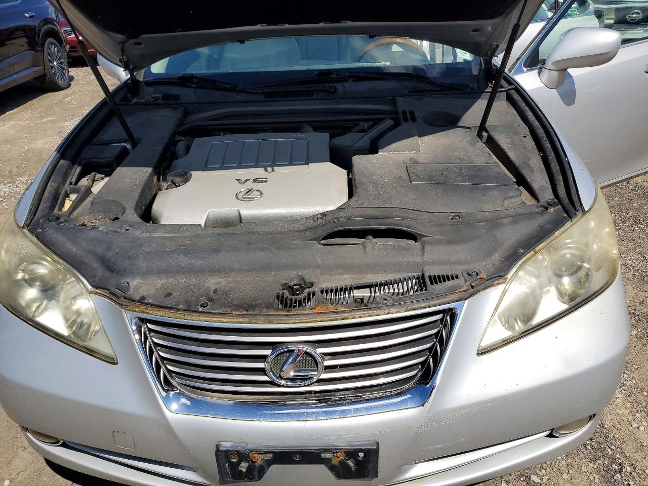 2007 Lexus Es 350 Silver vin: JTHBJ46G472117921