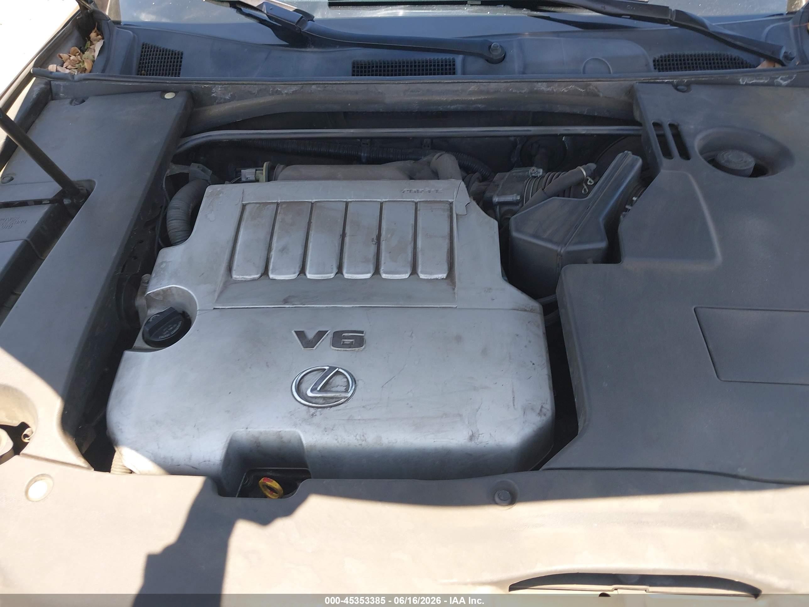 2007 Lexus Es 350   Черный vin: JTHBJ46G472151762