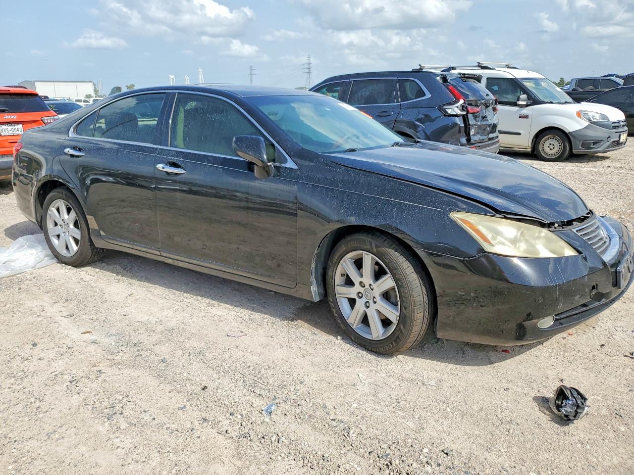 2008 Lexus Es 350 Black vin: JTHBJ46G482160723