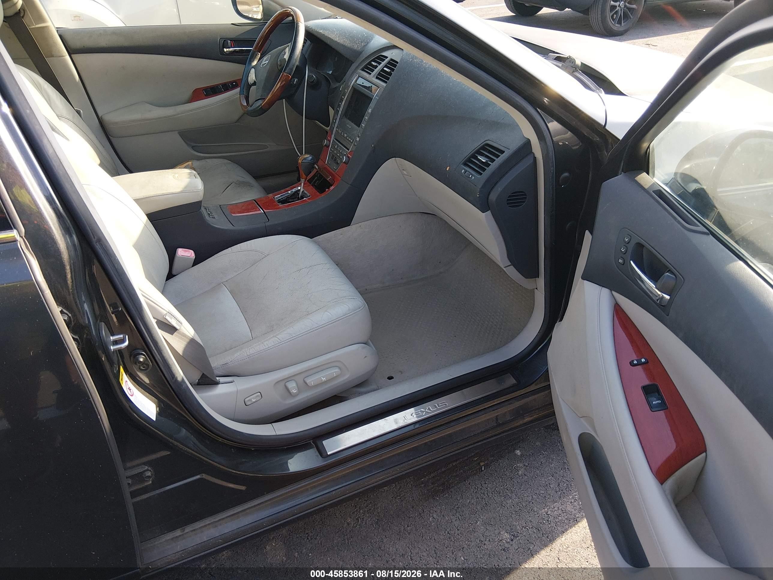 2008 Lexus Es 350   Dark Blue vin: JTHBJ46G482161046