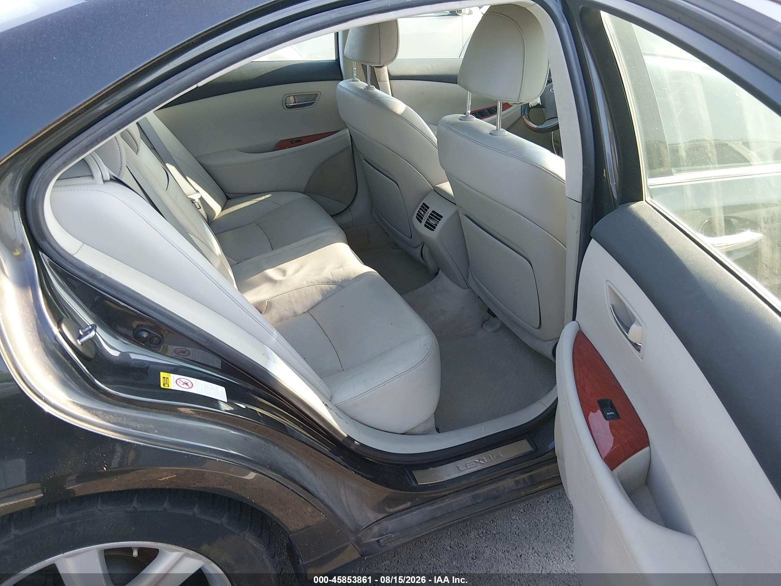 2008 Lexus Es 350   Dark Blue vin: JTHBJ46G482161046