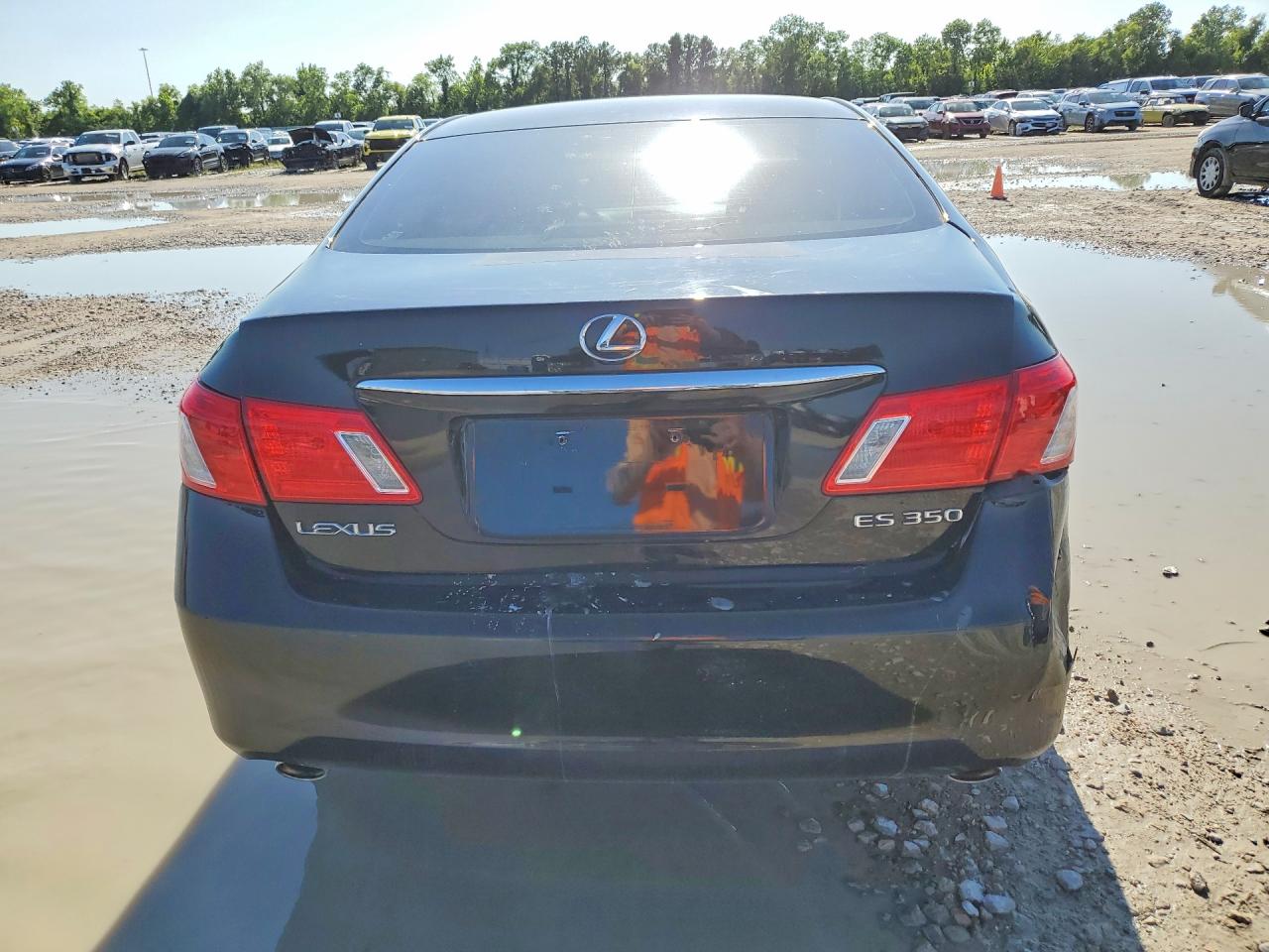 2008 Lexus Es 350 Black vin: JTHBJ46G482162634