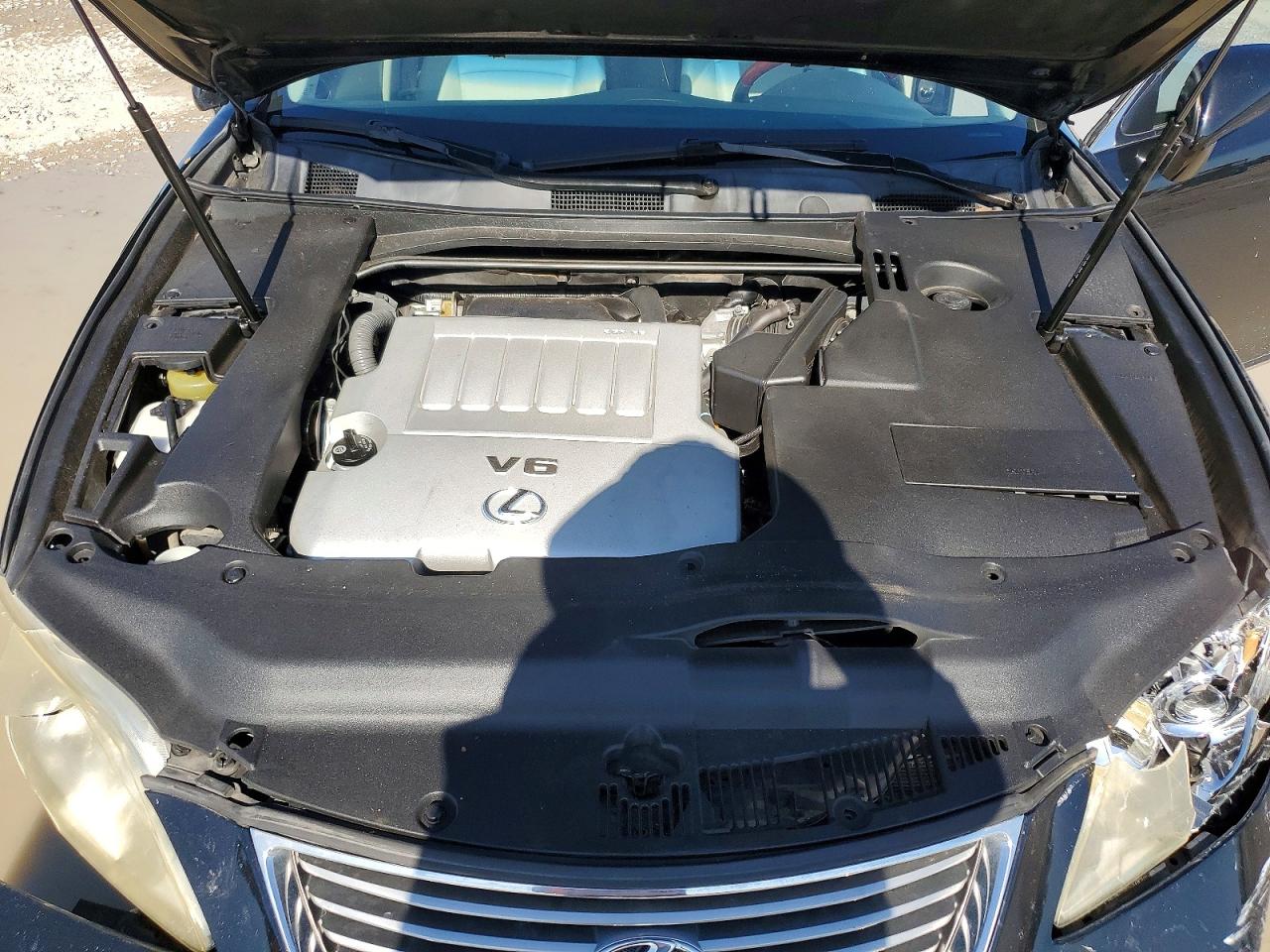 2008 Lexus Es 350 Black vin: JTHBJ46G482162634