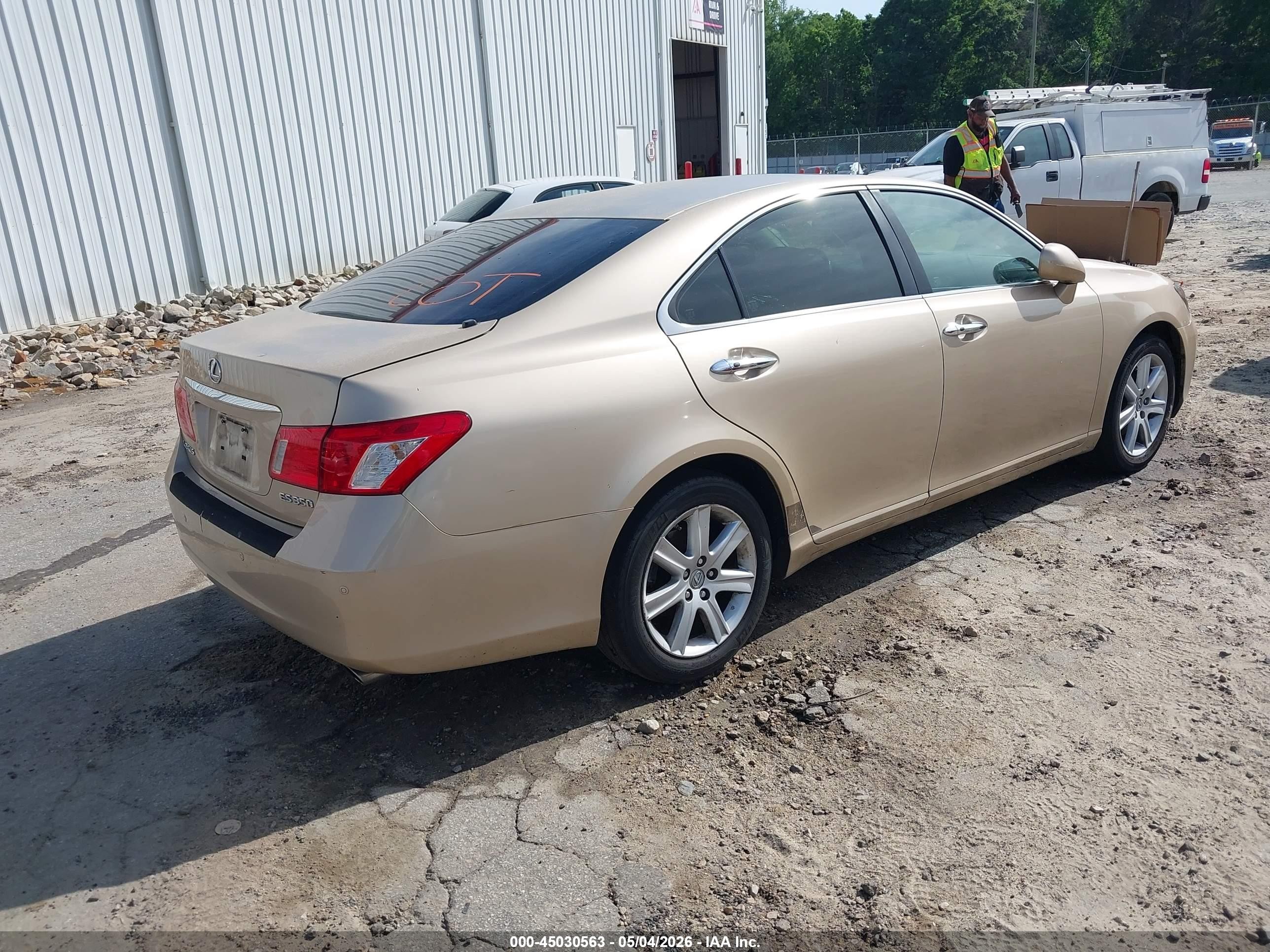 2008 Lexus Es 350   Gold vin: JTHBJ46G482167249