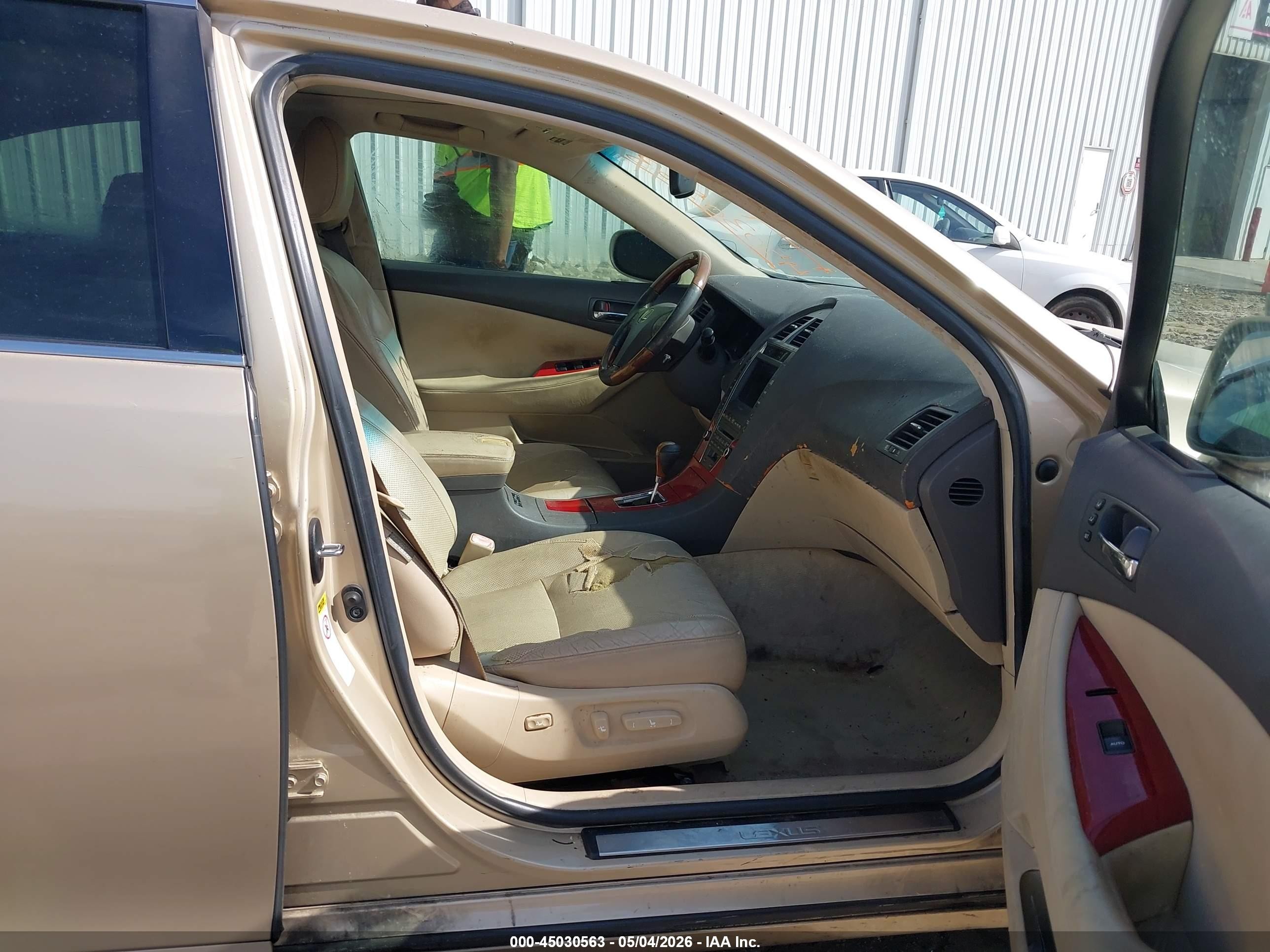 2008 Lexus Es 350   Gold vin: JTHBJ46G482167249