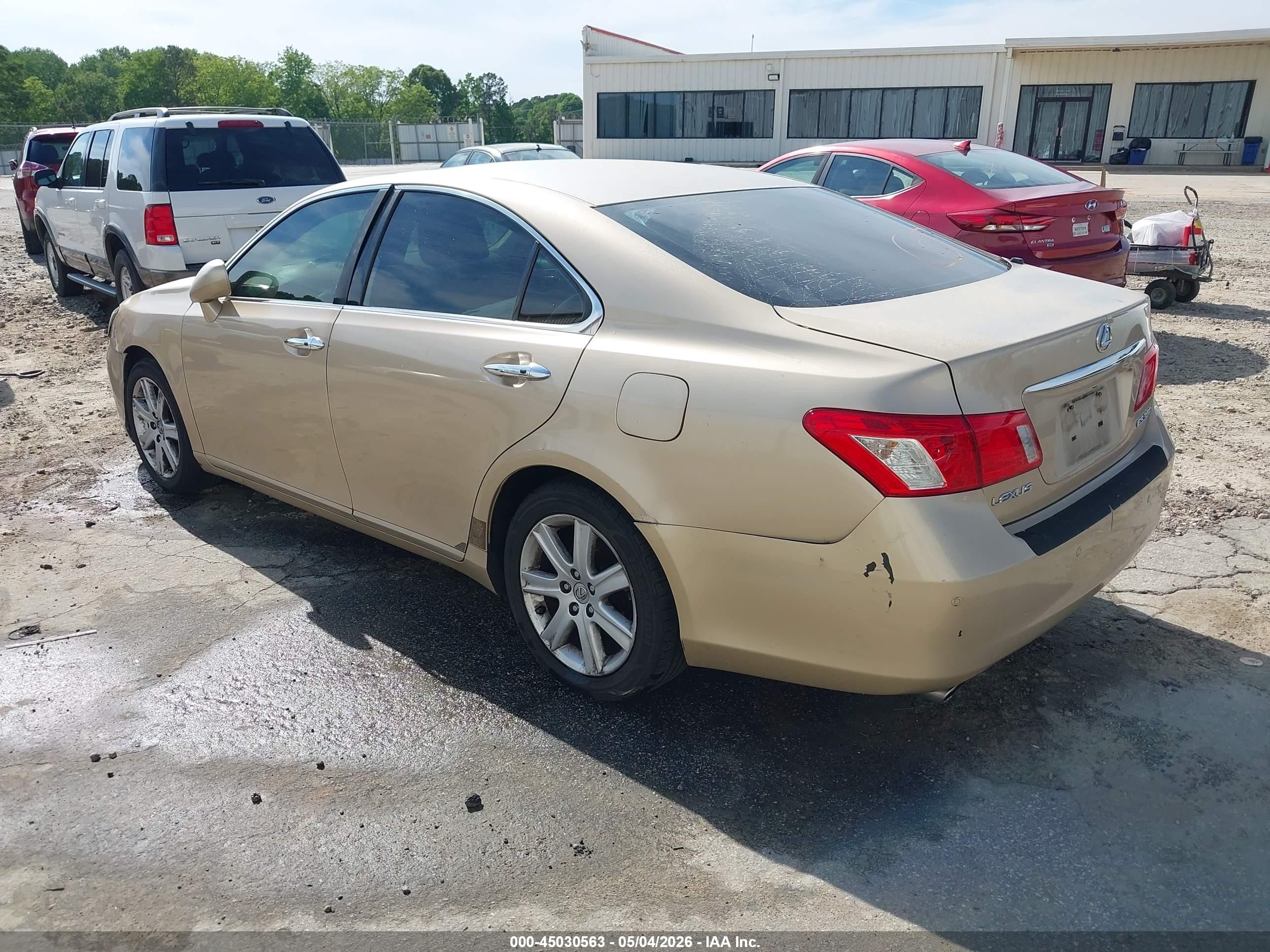 2008 Lexus Es 350   Gold vin: JTHBJ46G482167249