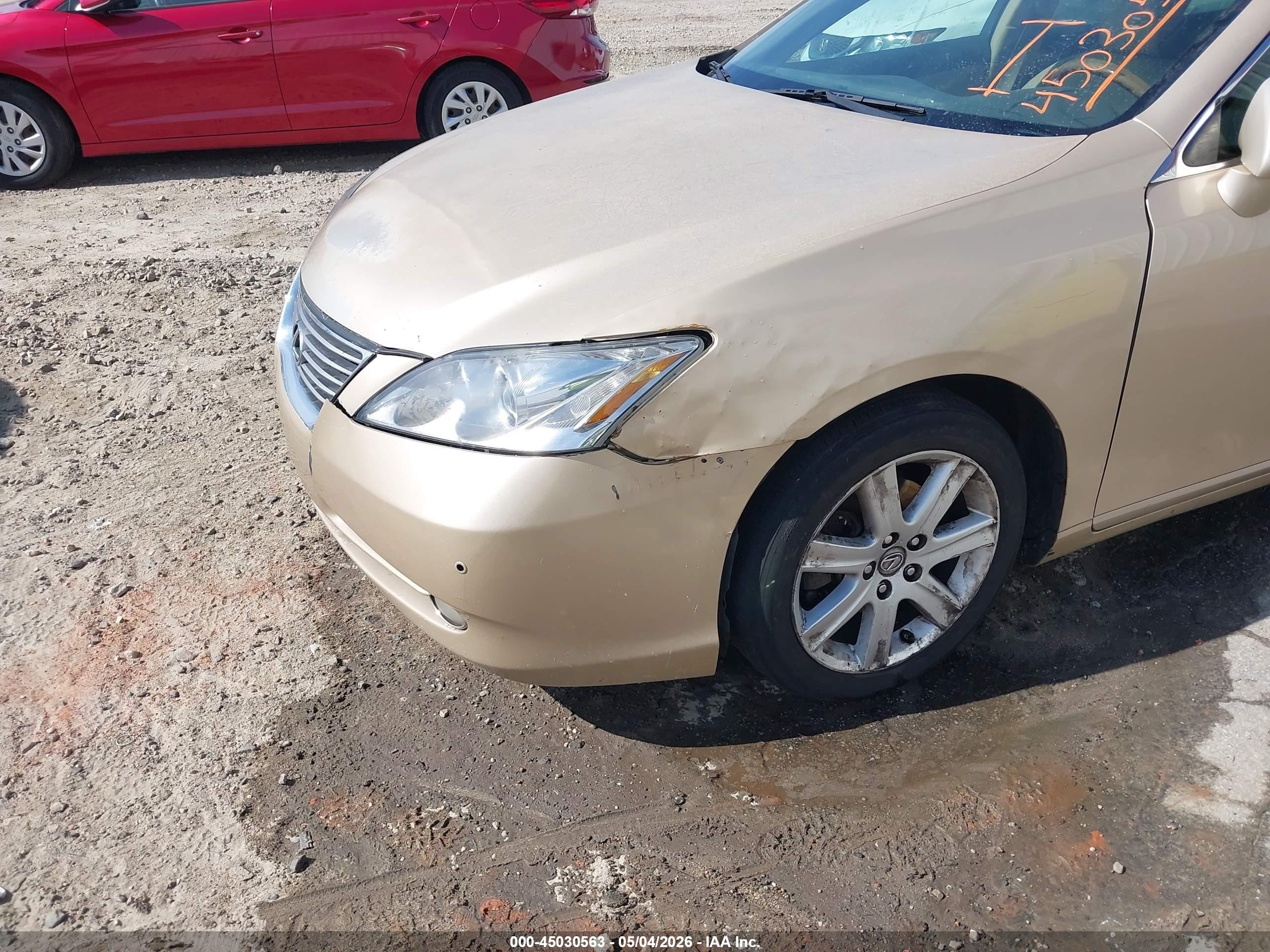 2008 Lexus Es 350   Gold vin: JTHBJ46G482167249