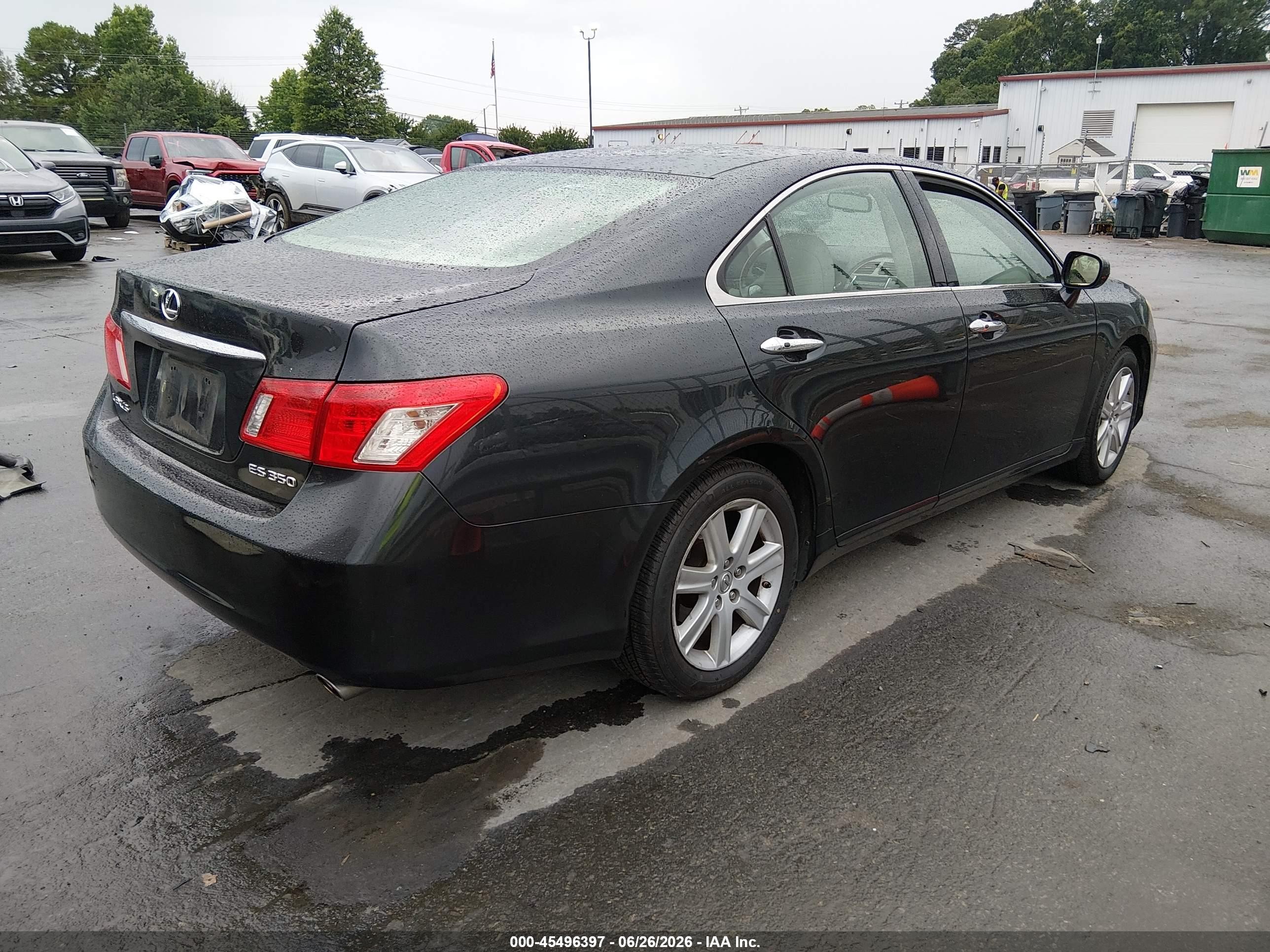 2008 Lexus Es 350   Dark Blue vin: JTHBJ46G482179966