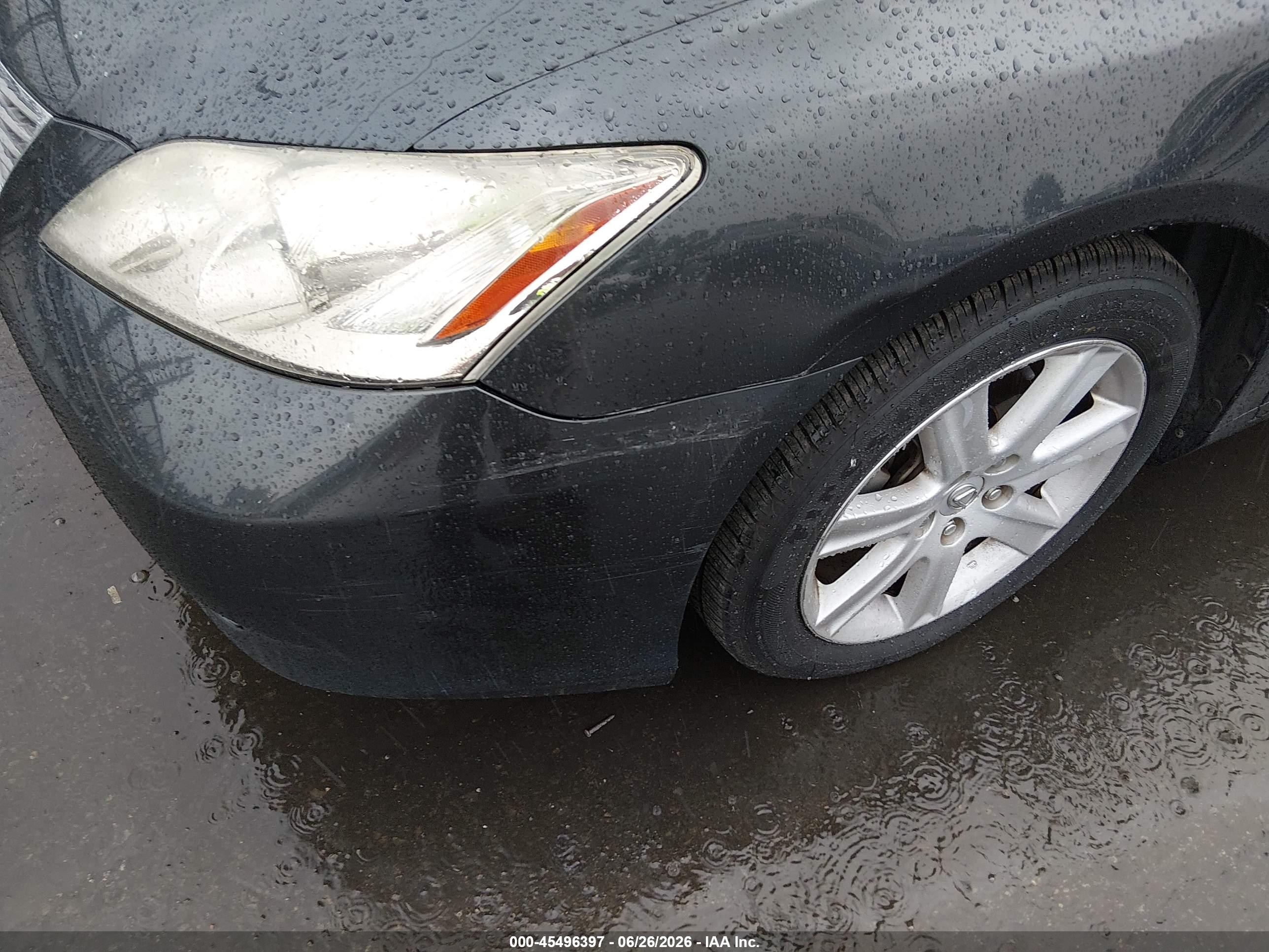 2008 Lexus Es 350   Dark Blue vin: JTHBJ46G482179966
