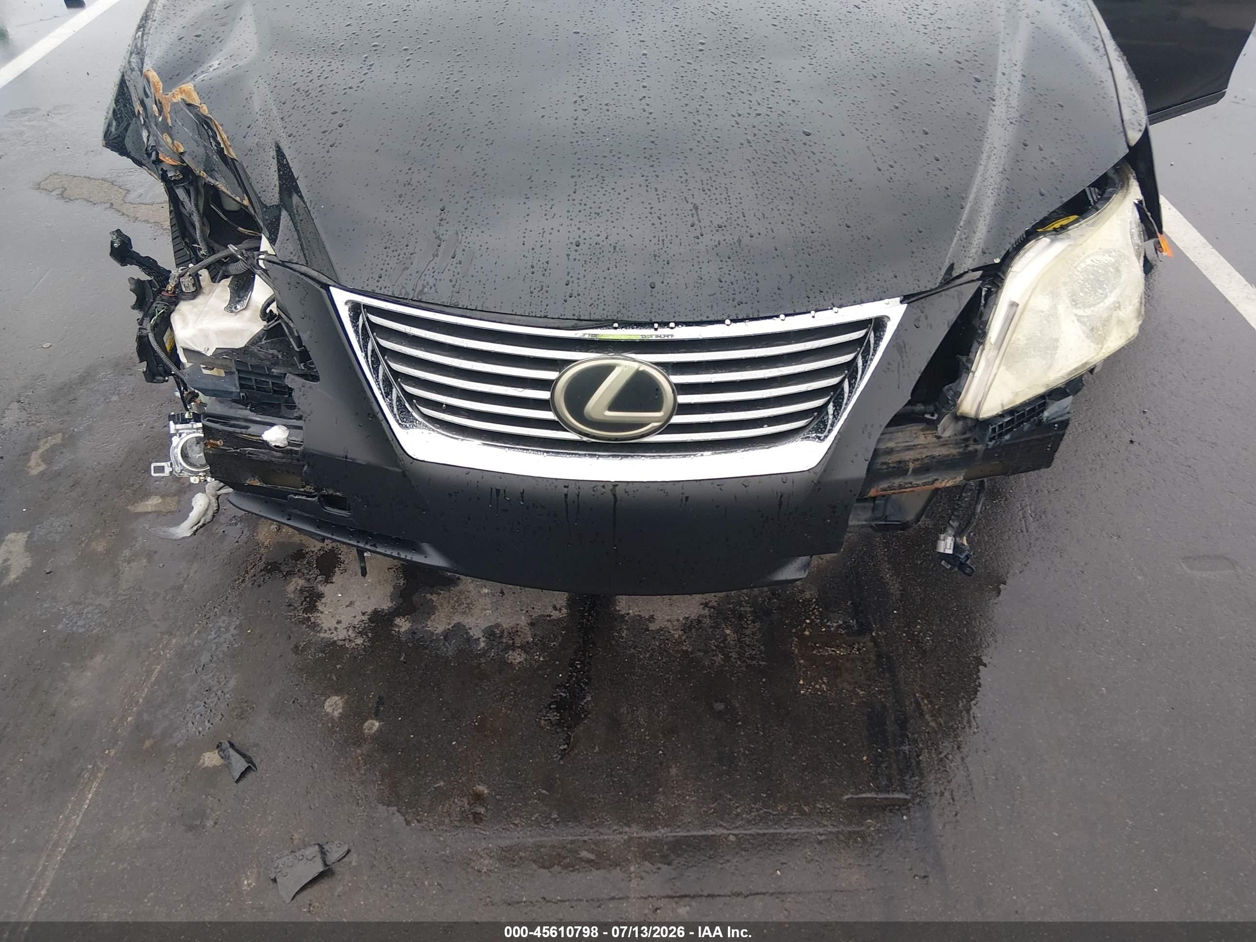2008 Lexus Es 350   Black vin: JTHBJ46G482181734