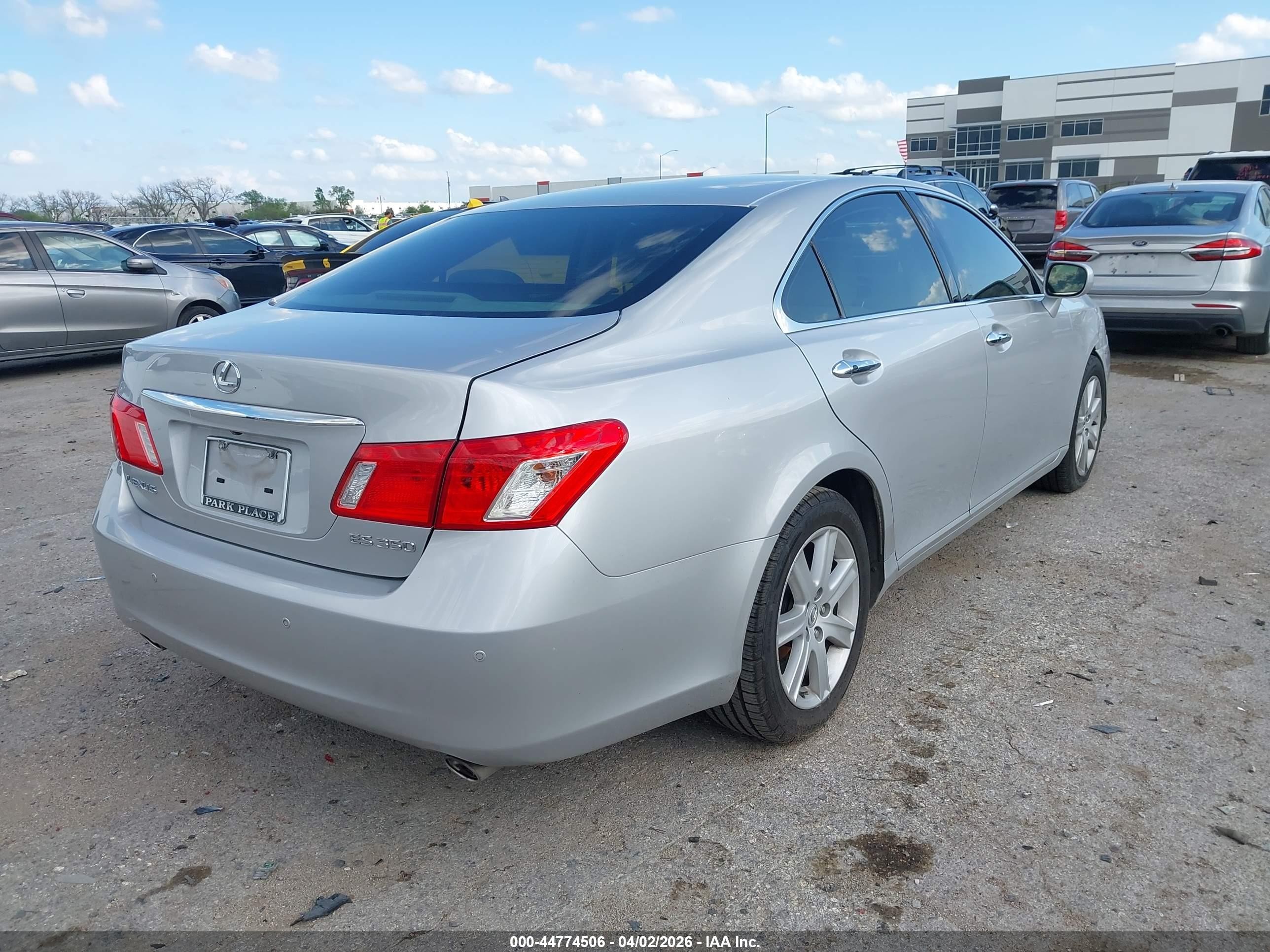 2008 Lexus Es 350 Silver vin: JTHBJ46G482184388