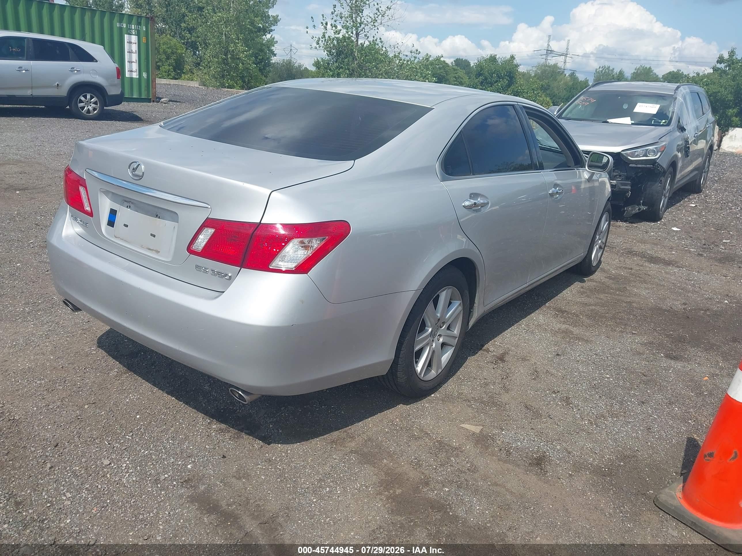 2008 Lexus Es 350   Gray vin: JTHBJ46G482196587