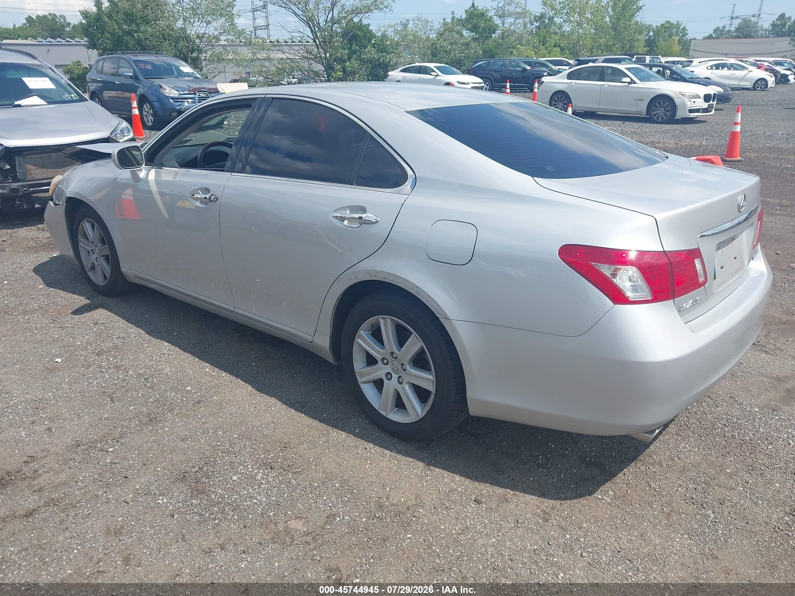 2008 Lexus Es 350   Gray vin: JTHBJ46G482196587