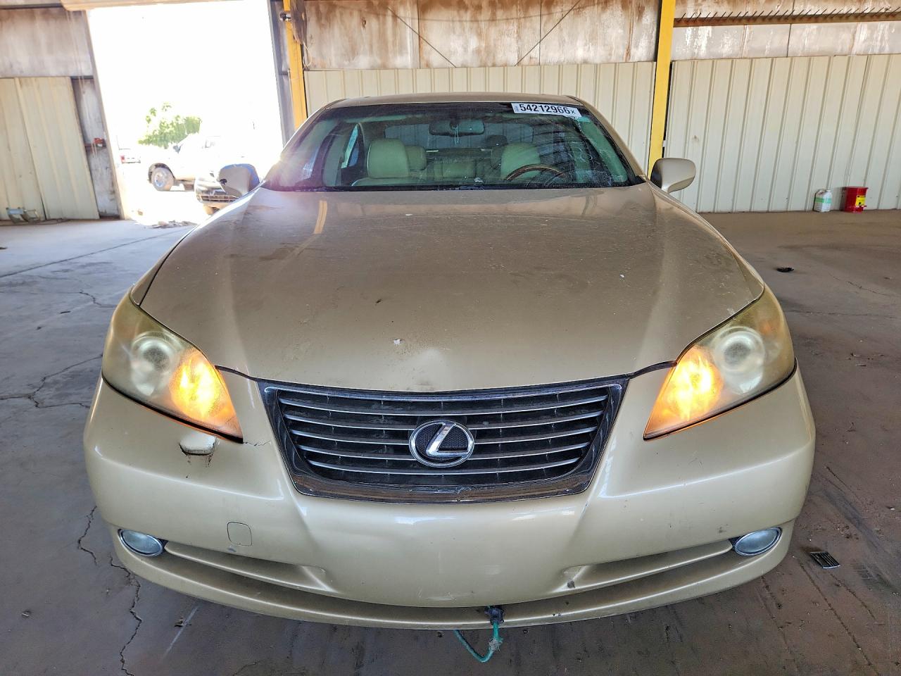 2008 Lexus Es 350 Gold vin: JTHBJ46G482197027